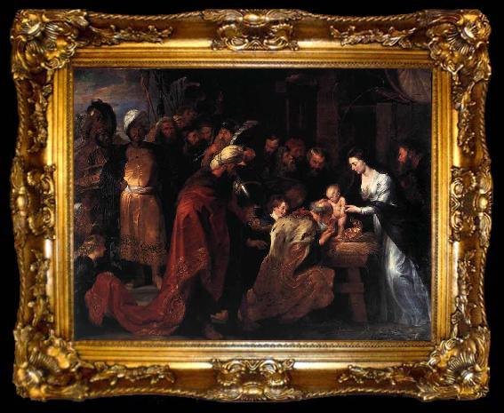 framed  Peter Paul Rubens Adoration of the Magi, ta009-2